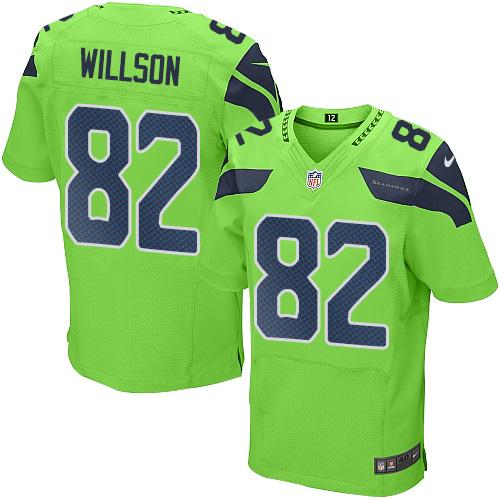 Nike Seahawks #82 Luke Willson Green Men's Stitched NFL Elite Rush Jersey